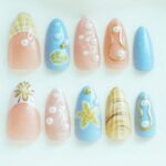 Ocean Series Ocean Shell Press-on Nails