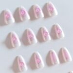 Others Silver Press-on Nails
