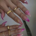 Others Purple French Press-On Nails