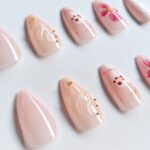 Raindrop Flower Press-on Nails