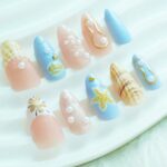 Ocean Series Ocean Shell Press-on Nails