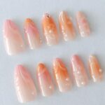 Gradient Series Gradient Orange Press-on Nails