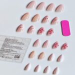 Raindrop Flower Press-on Nails
