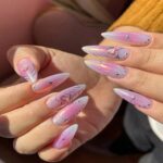 Others Silver Press-on Nails