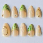 Others Green Press-On Nails