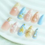 Ocean Series Ocean Shell Press-on Nails