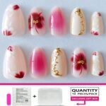 Purple Flower Press-on Nails