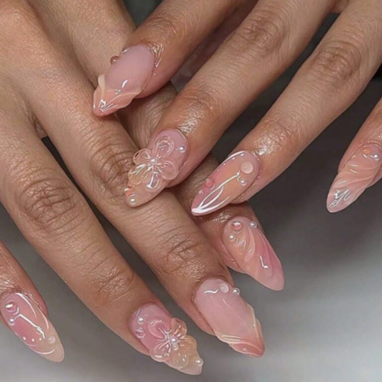 Gradient Series Gradient Orange Press-on Nails