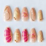 Others Rose Pink Press-On Nails